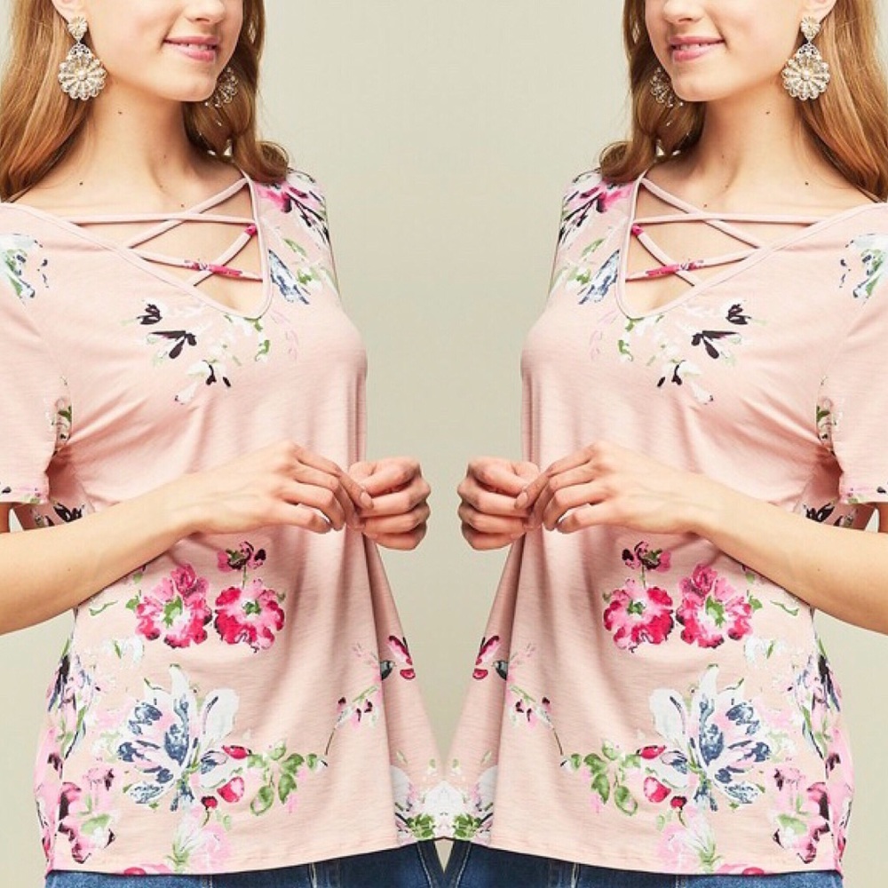 NEW floral boutique top!